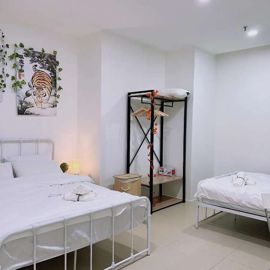 Biggest Balcony Premium Unit 1-5Pax @Arcoris Mont Tiara Apartment Kuala Lumpur